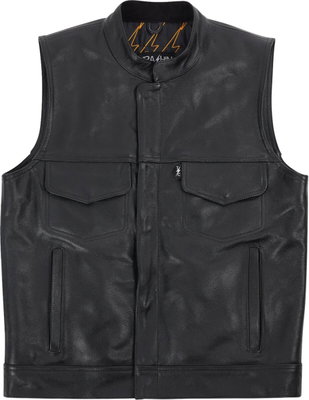 VEST MULHOLLAND LEATHER LARGE