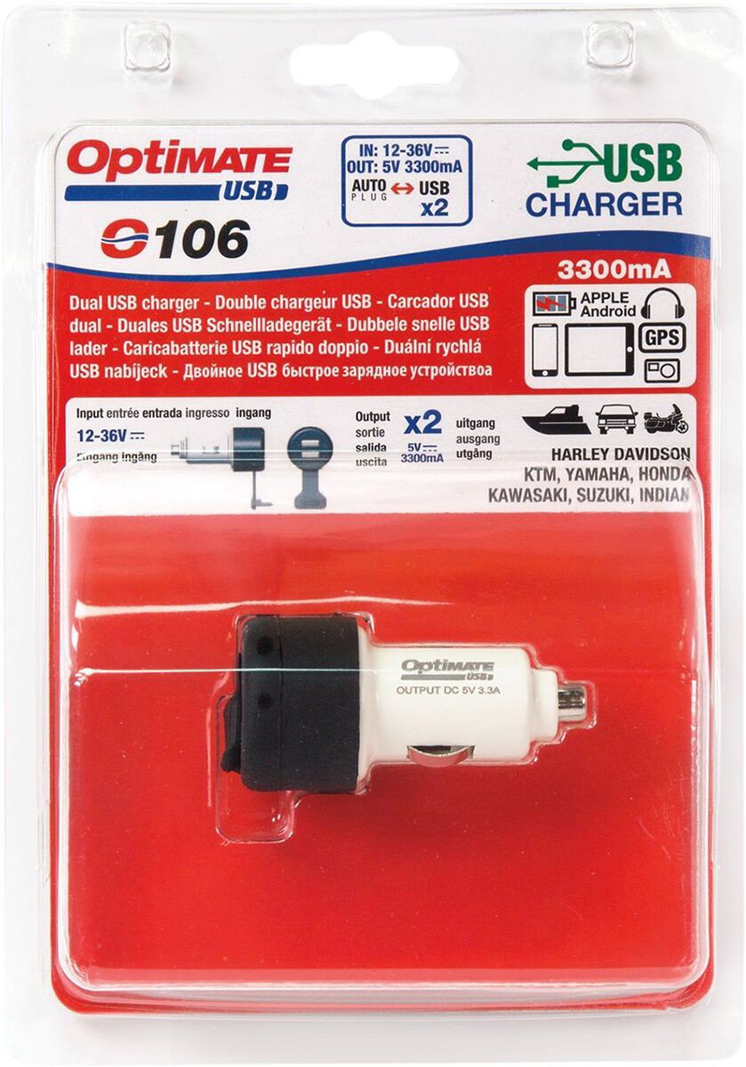 CIG USB CHARGER 2A O106