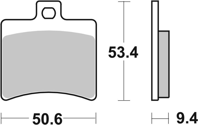BRAKE PAD SINT SCOOT