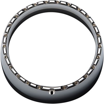 TRIM HALO 06-13 CHR WHT