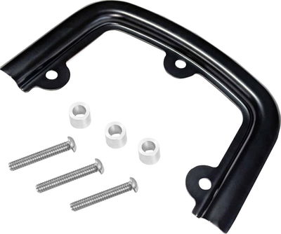 SISSY BAR PAD BRACKET BLACK