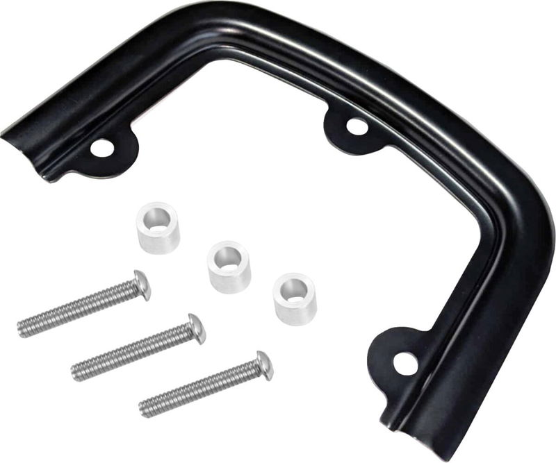 SISSY BAR PAD BRACKET BLACK