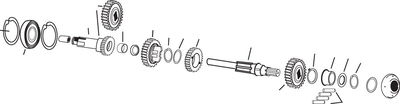 BEARING TRANS OE#9025A