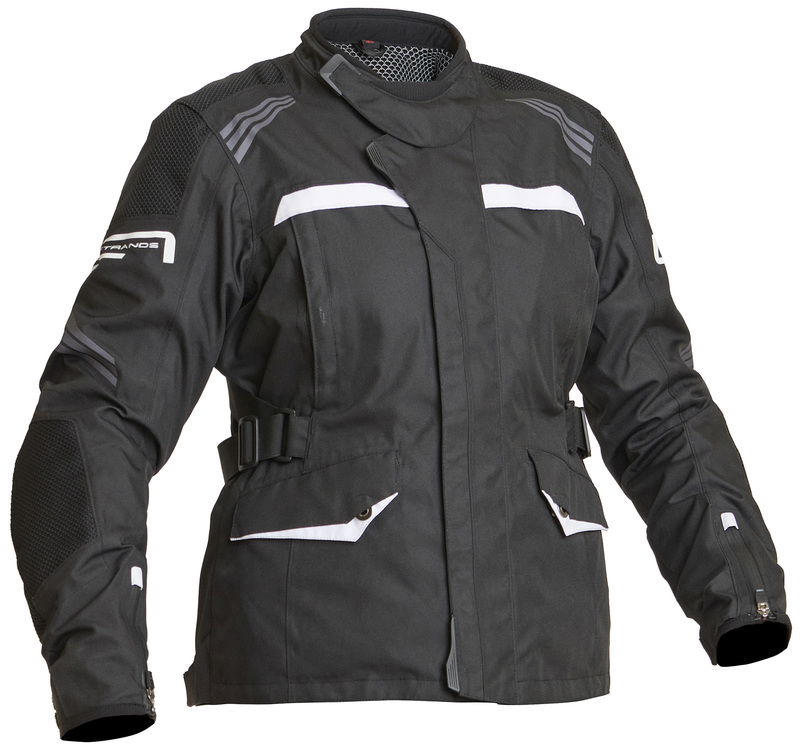 Lindstrands Textiljacka Granberg Dam Svart/vit 34