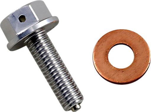 DRAIN PLUG MAGNETIC SLVR