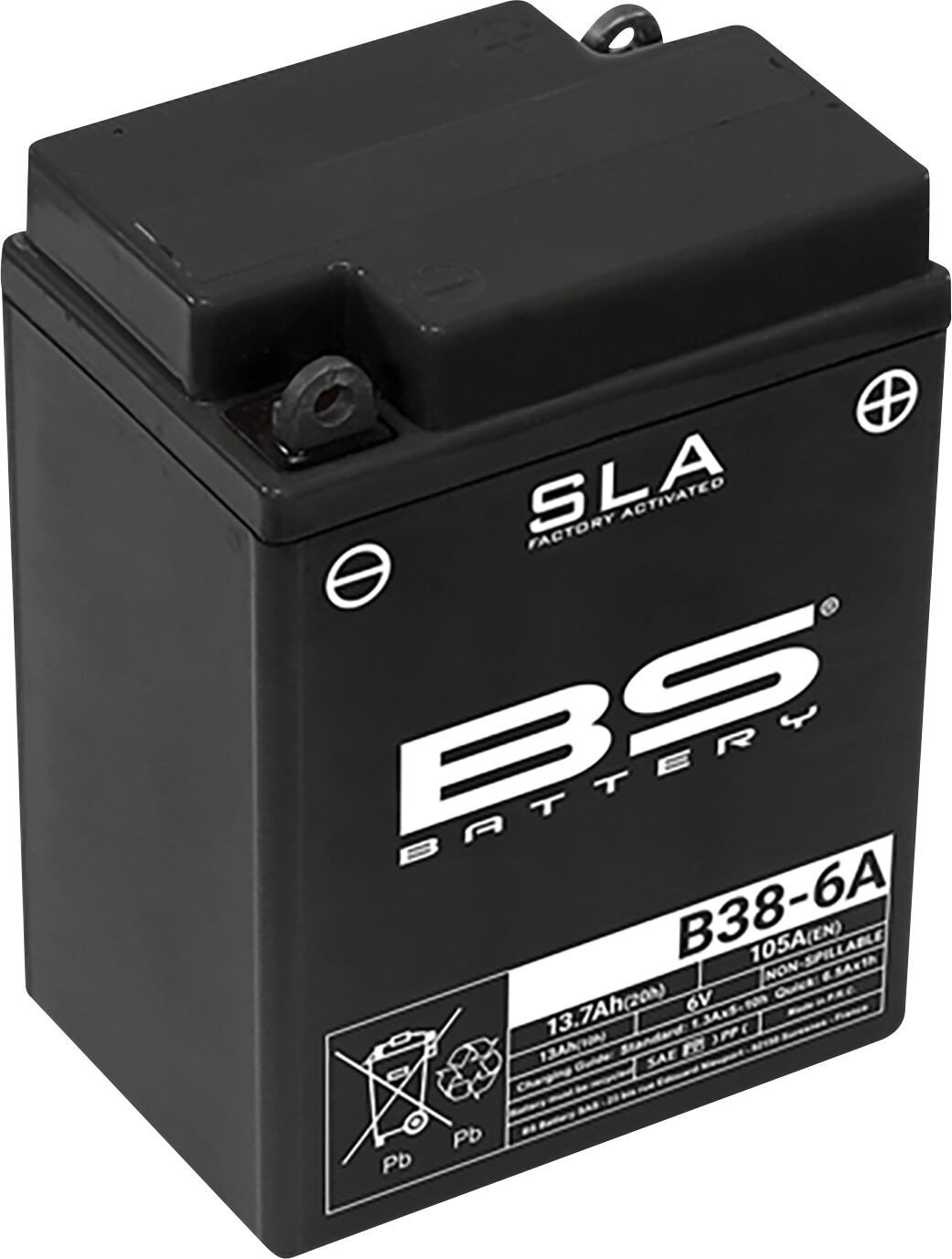 BATTERY BS B38-6A SLA