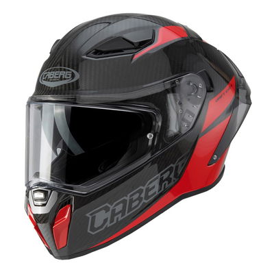 HJÄLM CABERG DRIFT EVO II CARBON NOVA RÖD XS