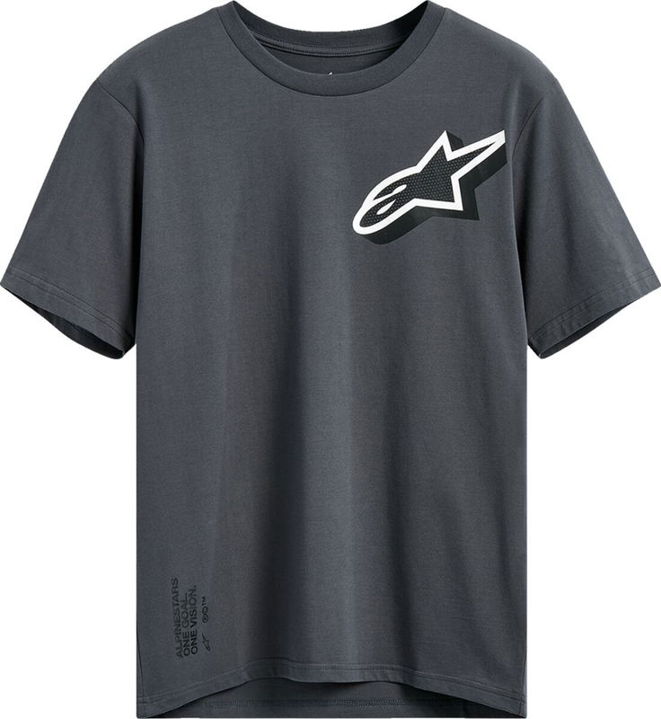 TEE SS CSF SHADED CHARCOAL L