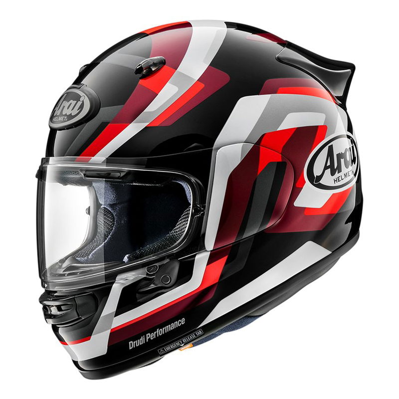 HJÄLM ARAI QUANTIC SNAKE RÖD XL