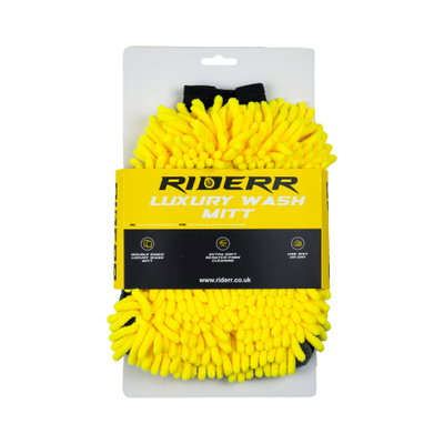 Luxury Wash Mitt yellow QTY