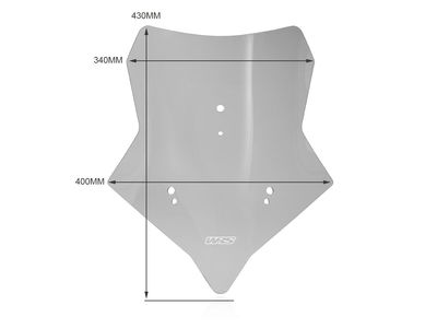 WINDSCREEN SPORT X-CAPE 650 SM