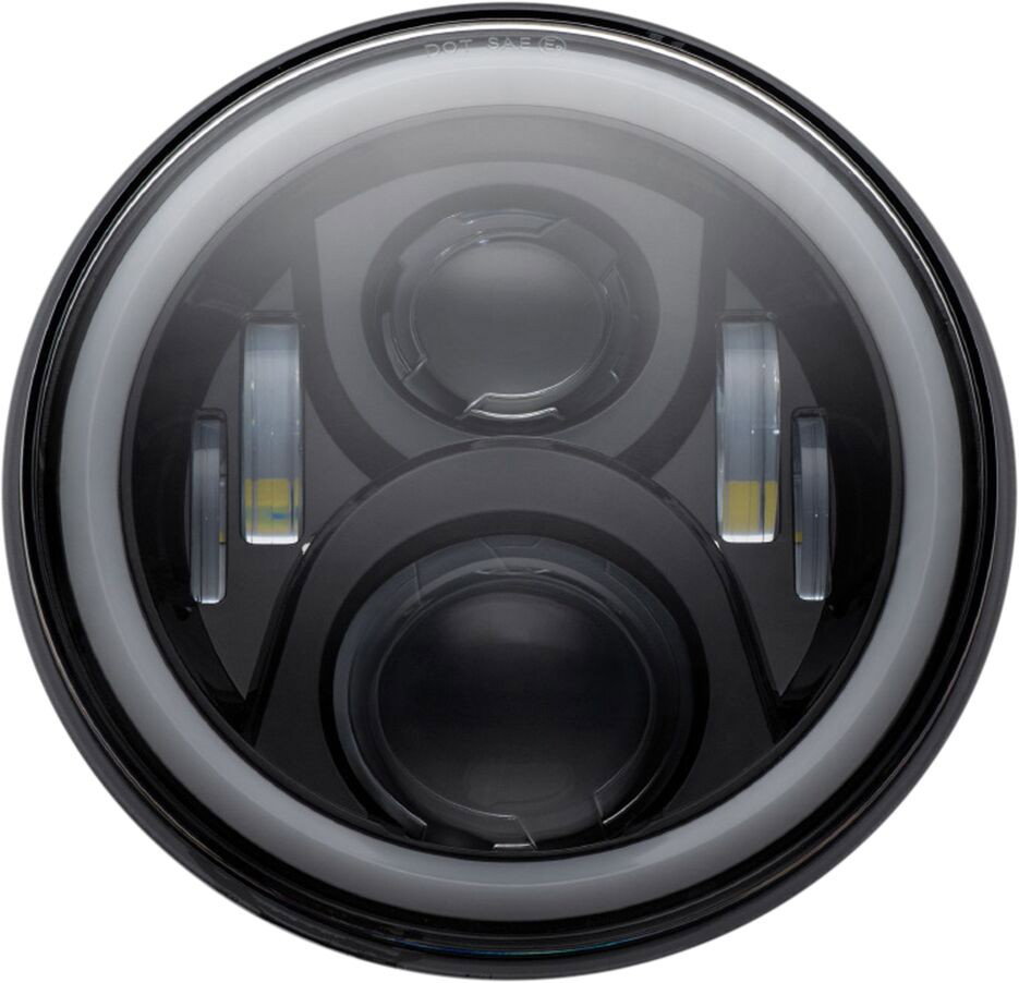 7 LED HALO HEADLIGHT WITH MOUN