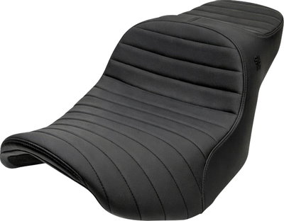 SEAT CHARIOT BLK CLSC STITCH V
