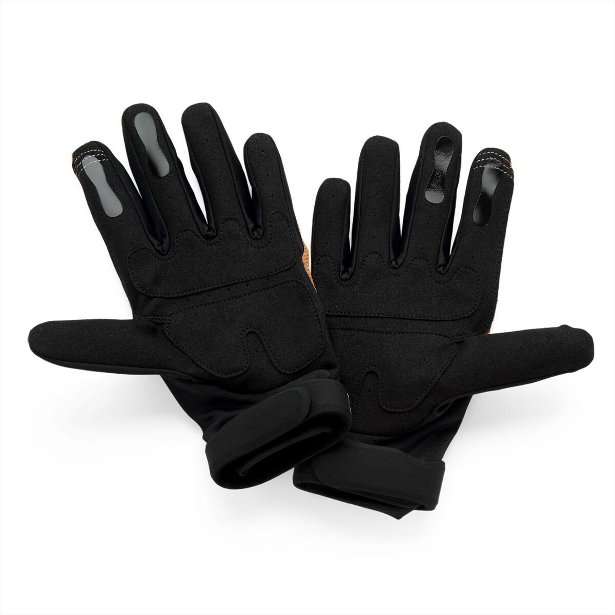 GLOVES LANGDALE BLACK/TAN - L