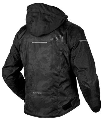 Sweep Tyron wp mc jacka, svart/camo, M