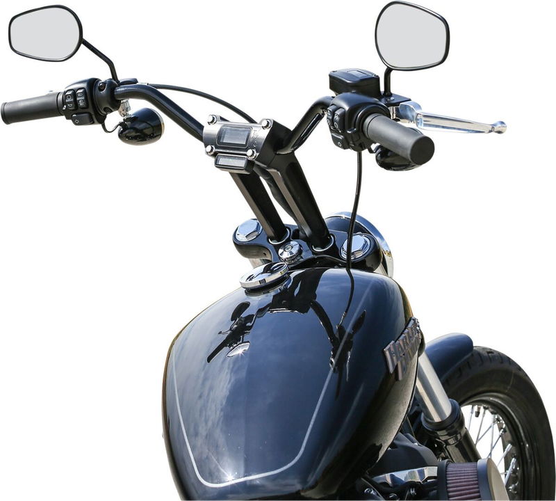 RISER 8 STRGHT W/CO BLK