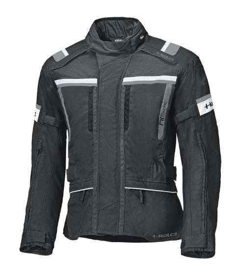 HELD TOURINO TOP BLACK-WHITE 9XL