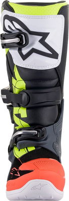 BOOT TECH7S GY/RD/YL 8