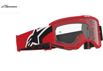 GOGGLE MX VISION OTG RED/BLK/W