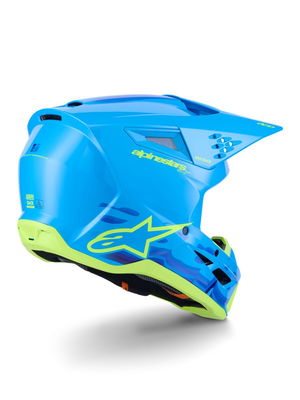 HELMET SM3 FORCE CYAN XL