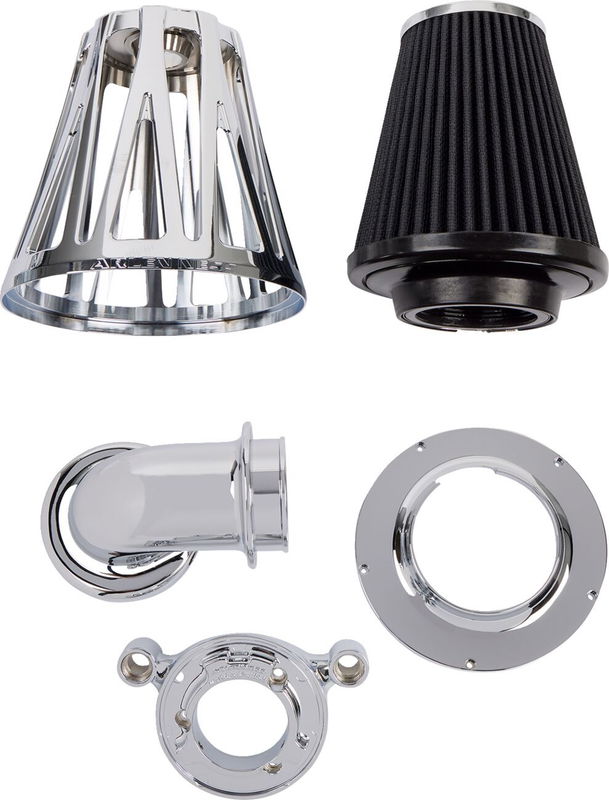 AIR CLEANER - CROSSFIRE MONSTER SUCKER - XL 91-22 - CHROME