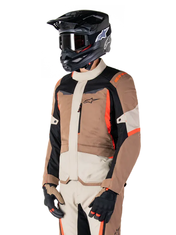 Alpinestars Jacka ST-1 Vattentät Khaki/Sand/Röd M