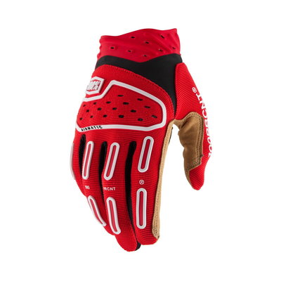 GLOVES AIRMATIC RED/BLACK - XL