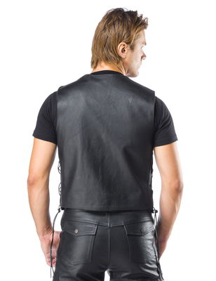Sweep Classic skinnväst, svart, 5XL