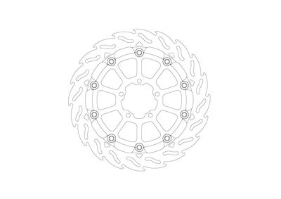 BRAKE DISC FLAME RACING FT R