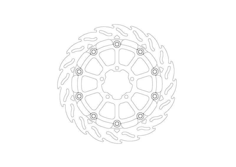 BRAKE DISC FLAME RACING FT R