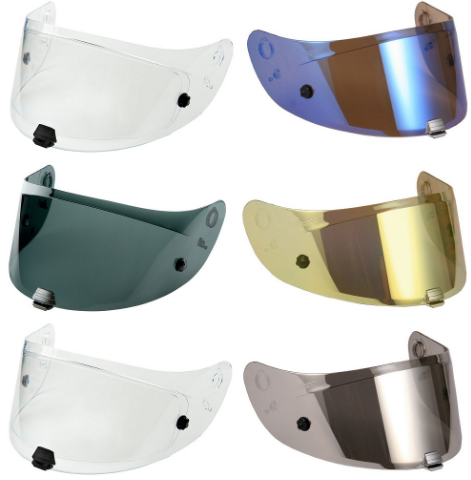 HJC Visir HJ-45 Mörk rök F100 XS,S,M Pinlock-beredskap