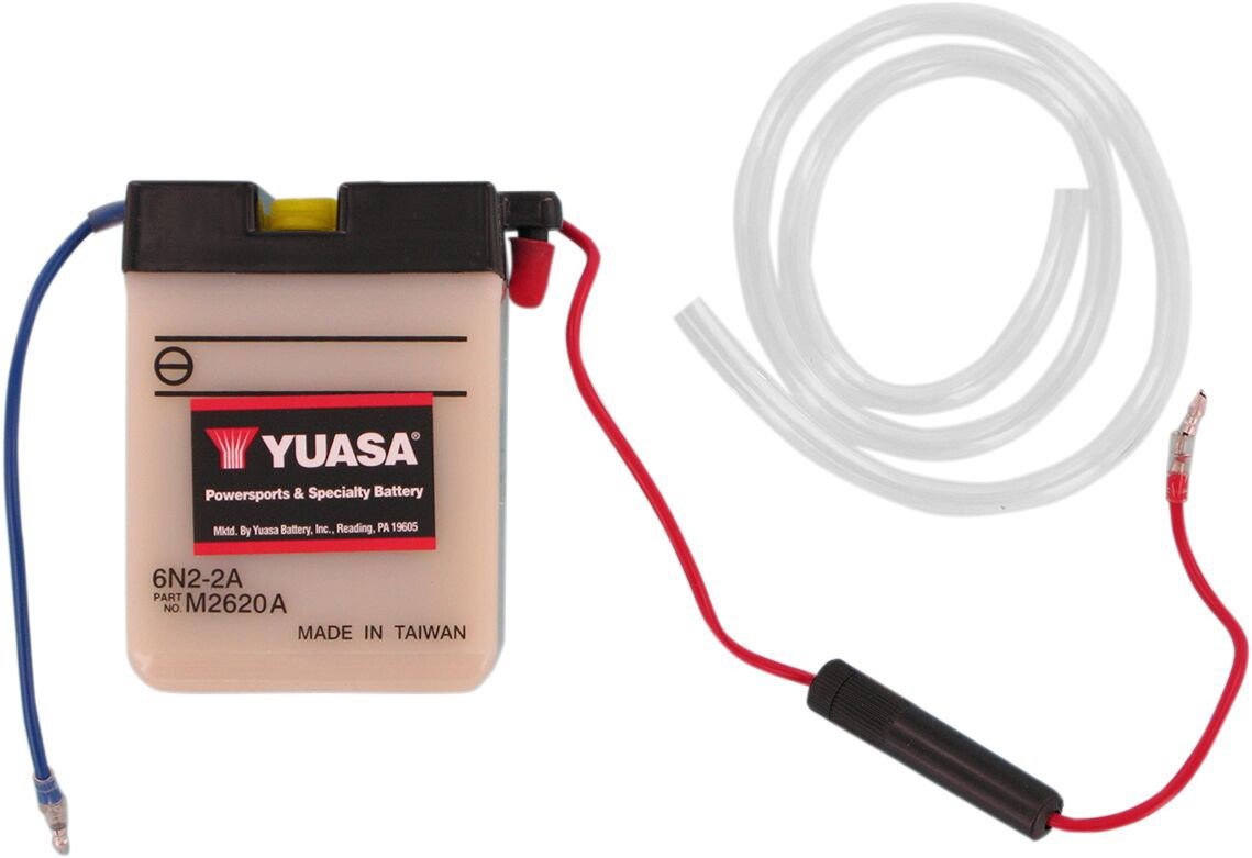 BATTERY YUASA 6-VOLT DRY 6N2-2