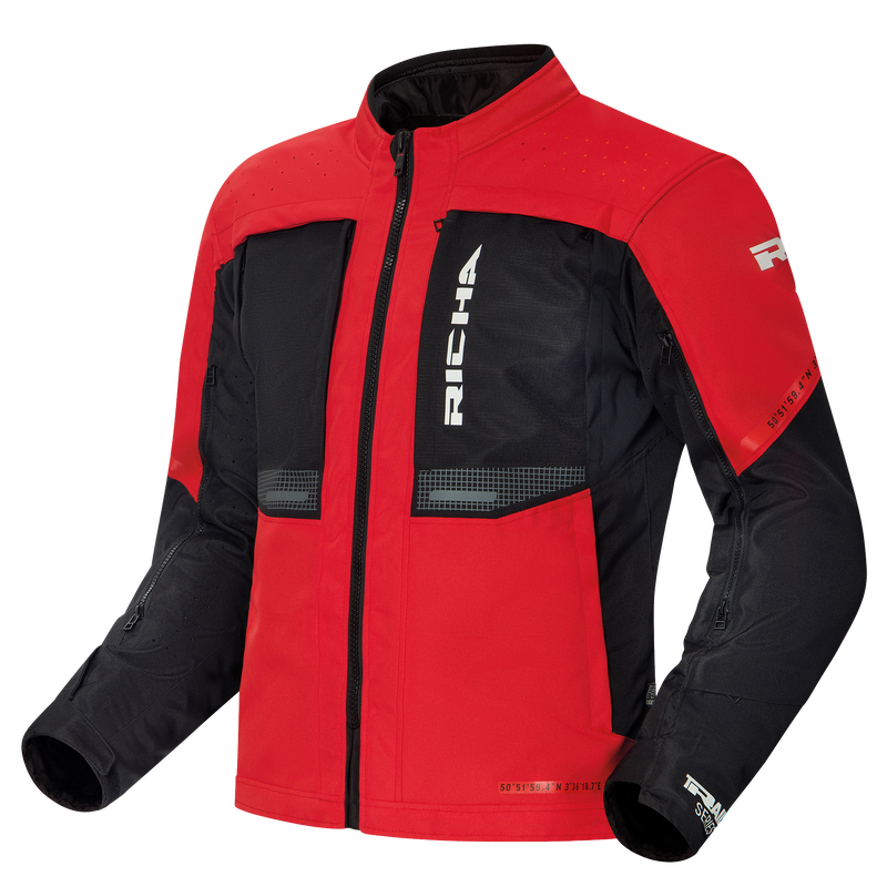 NOMAD WP JACKET First delivery for MAY/JUNE 27 black/red L