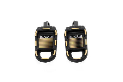 FOOTPEGS ADJUSTABLE BLACK/GOLD