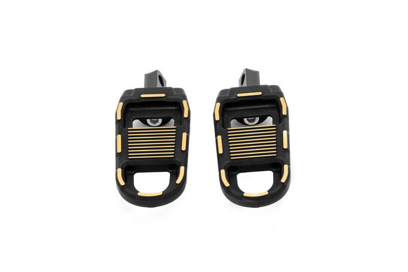 FOOTPEGS ADJUSTABLE BLACK/GOLD