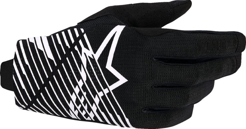 GLOVES RADAR PRO BLK/WHT 2X