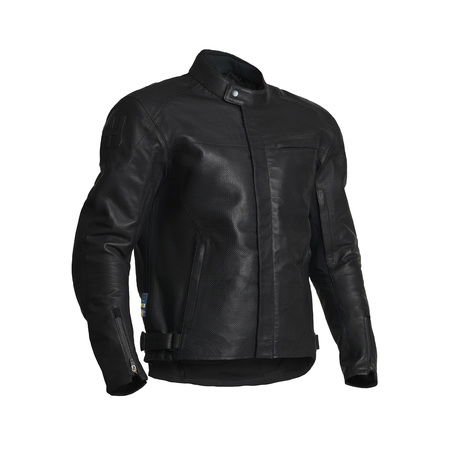 Halvarssons Skinnjacka Mangen Svart 54