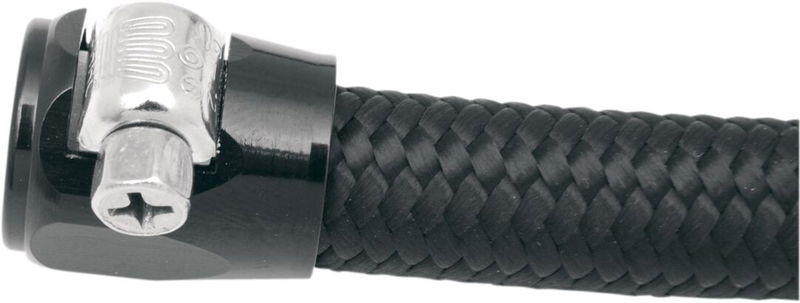 -6 HOSE FINISHER BLK ALU
