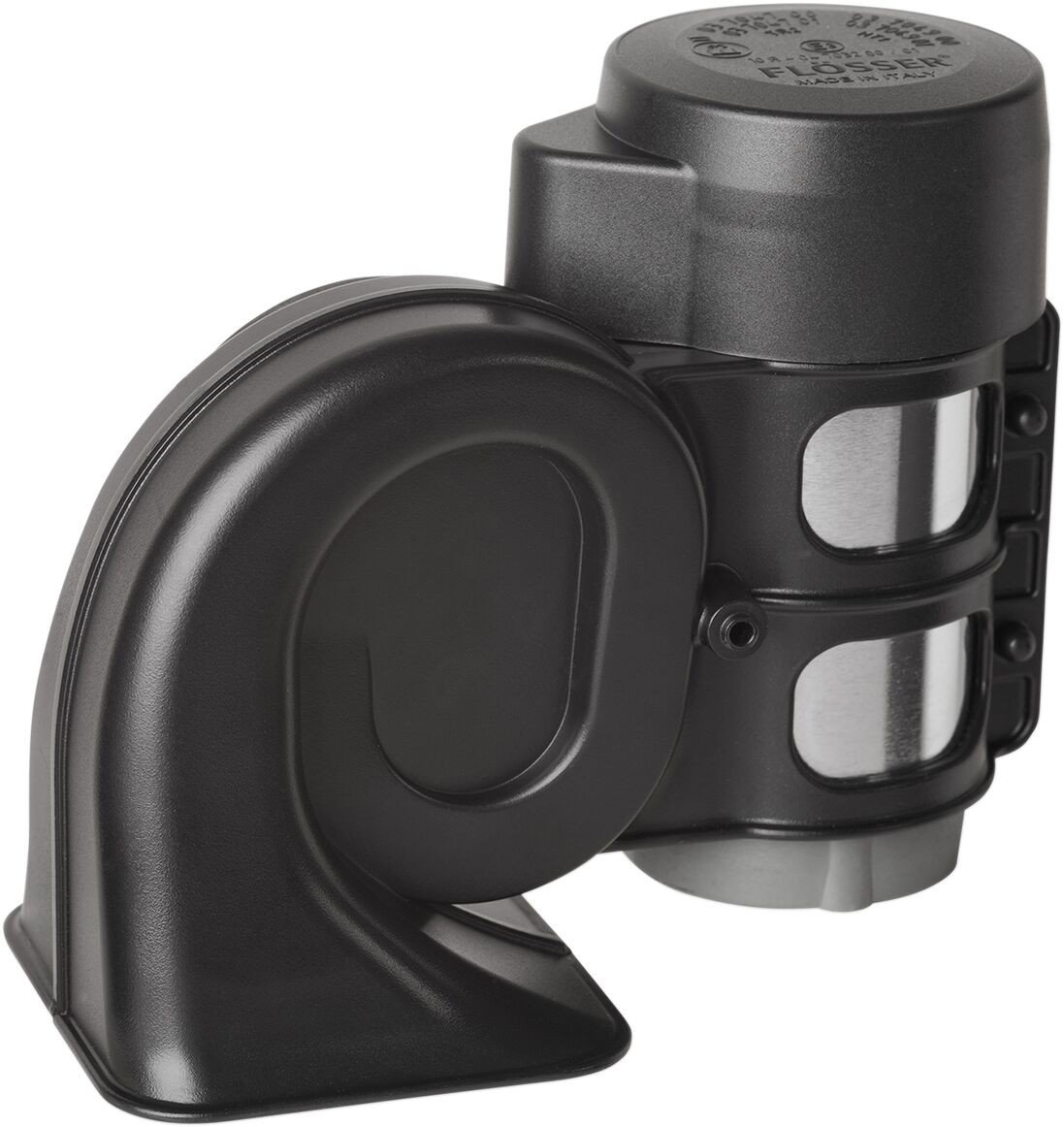 AIR HORN LOW 300HZ 12V BLK