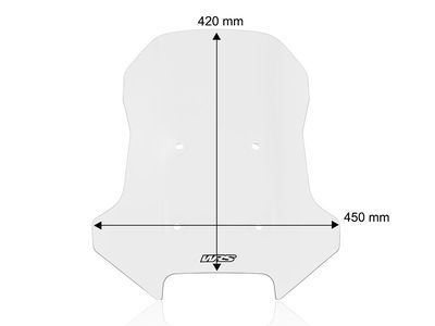 WINDSCREEN CAPONORD CFMOTO 450