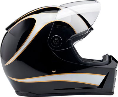 HELMET LANESPLTR BK/WT SM