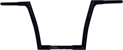 HANDLEBAR 12 1.25 FLAT TOP BLA