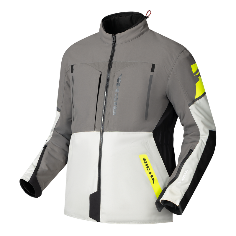 ORION GTX JACKET grey/yellow fluo 2XL