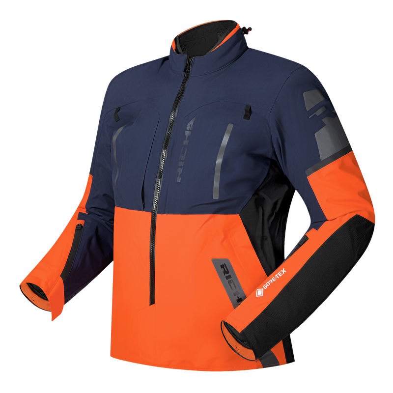 ORION GTX JACKET WOMEN dark blue/orange M