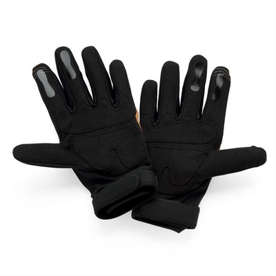 GLOVES LANGDALE BLACK/TAN - XL