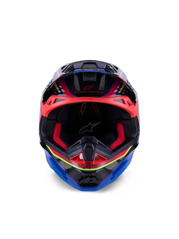 HELMET S-M10 ERA BLUE/RED/YL L