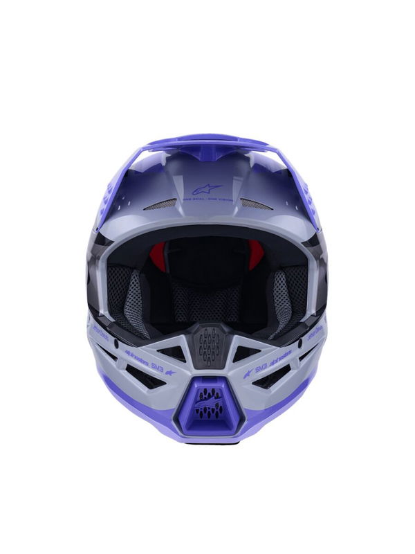HELMET SM3 JETTSON GRAY/PUR/BL