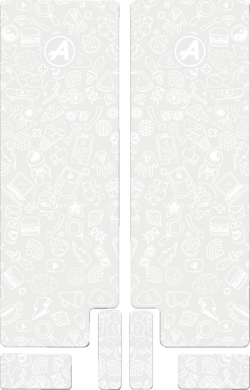 FORK DECAL WT ICON MAT