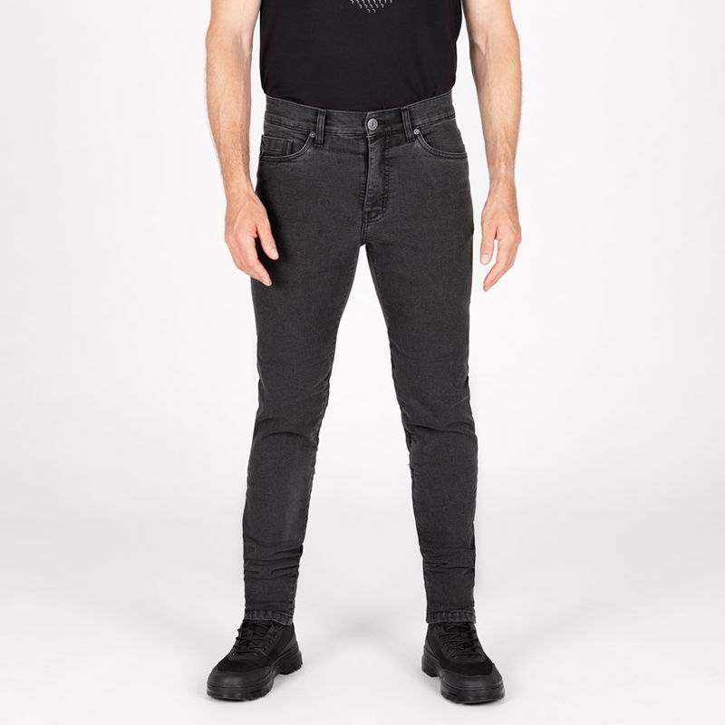 JEANS KNOX COLTON SLIM HERR GRÅ KORT M