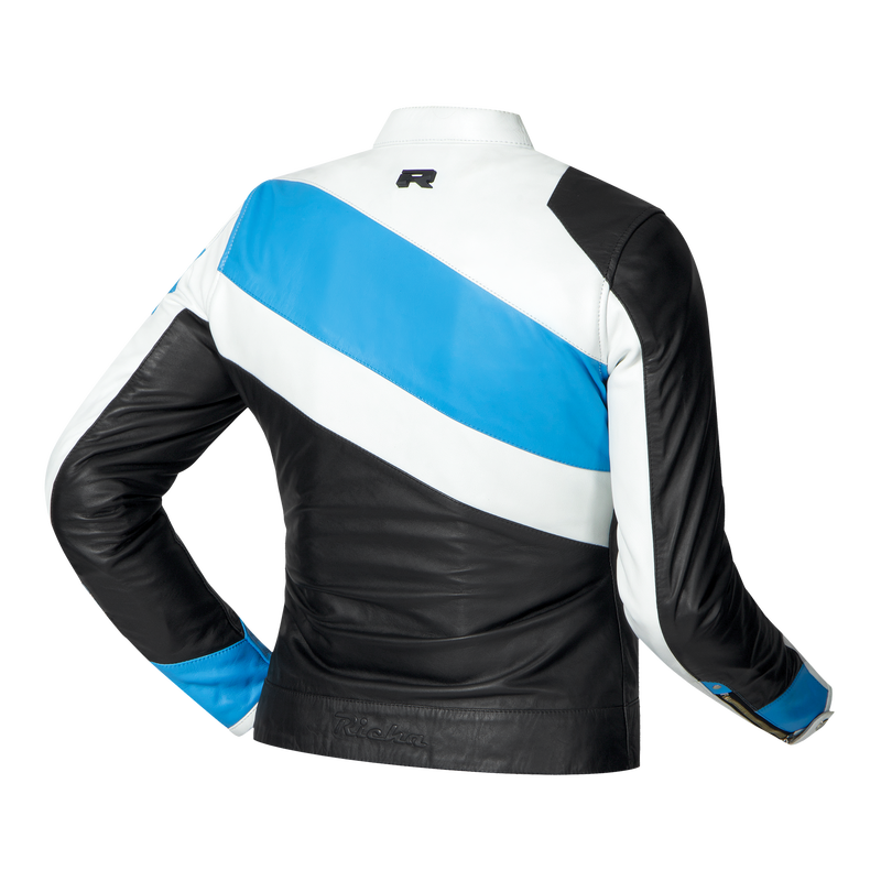 PAIGE JACKET white/light blue 48